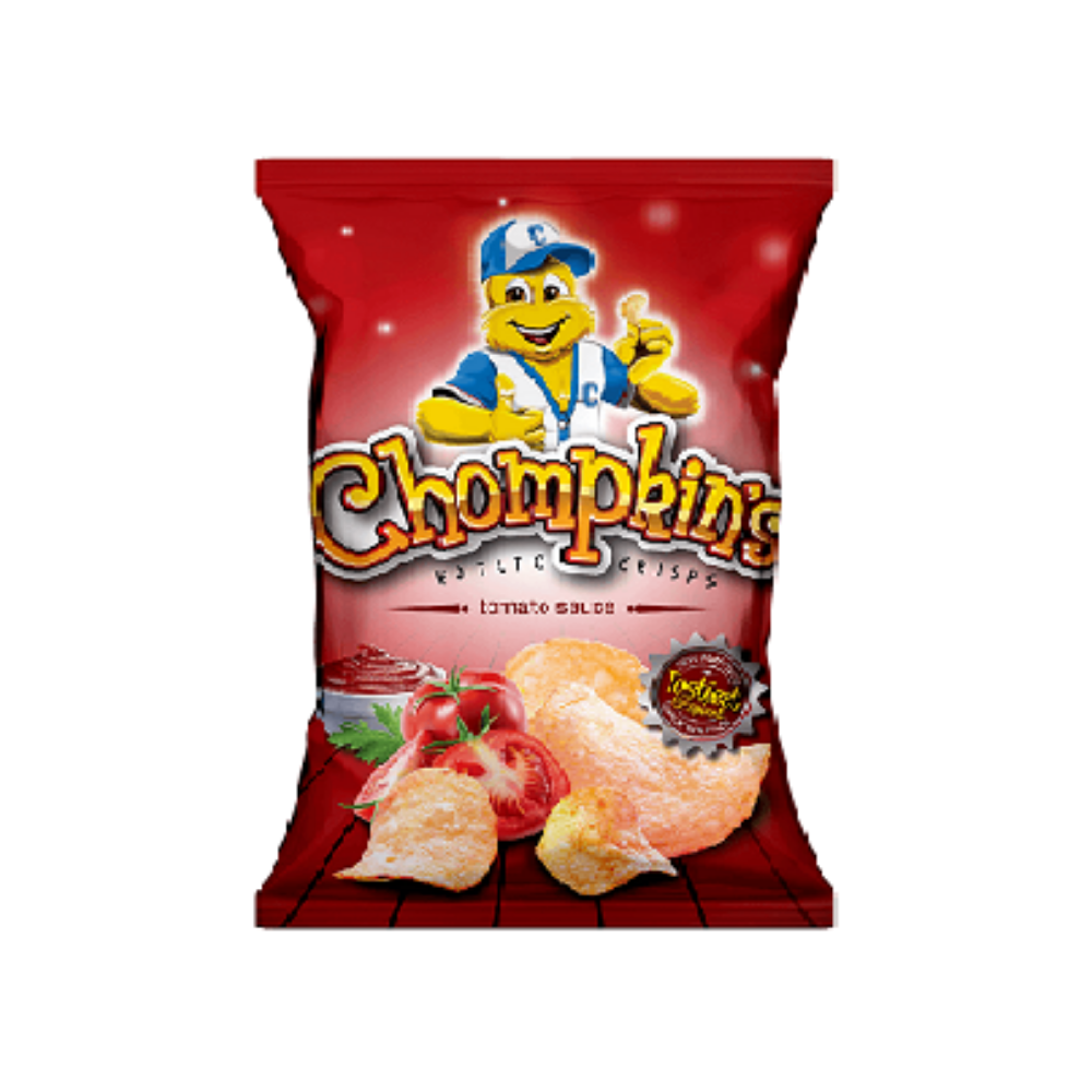 Z Chompkins Potato Chips Tomato Sauce: 12x100g