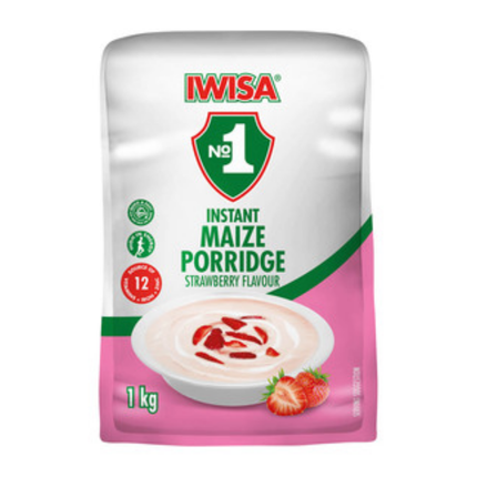 Iwisa Instant Porridge Strawberry (10x1kg)