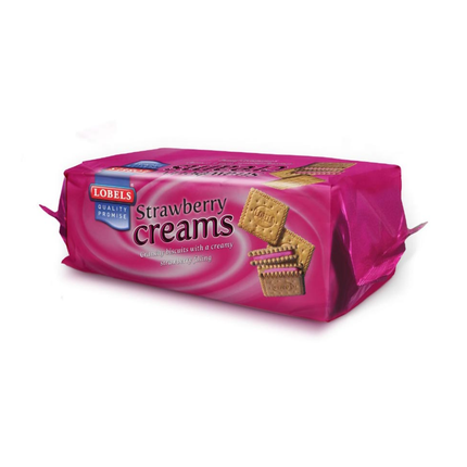 Lobels Strawberry Creams (12x150g)