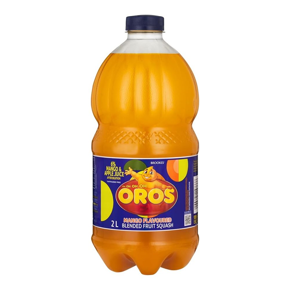 Brookes Oros 2L Concentrate Mango: 6x2L
