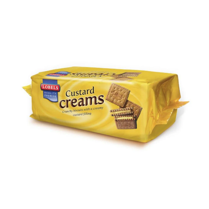 Lobels Custard Creams (12x150g)